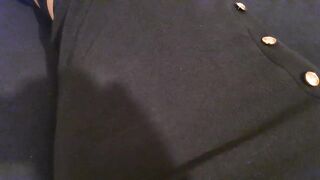 Teacher Forgot to Wear Pants underneath her Petticoat