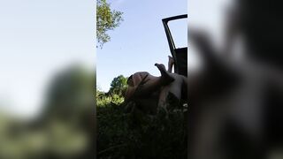 Everybody can cum inside my dogging wife