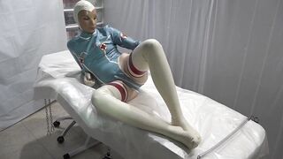 The patient is examining the doctor and the doctor