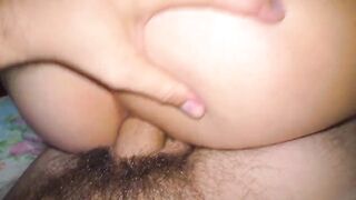 Mother I'd Like To Fuck sat with her booty on her stepson knob. Anal and oral job