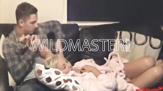 Sexually Excited blond mom would like to get a twat massage from her step- son just for enjoyment