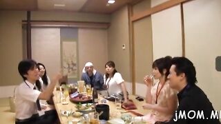 Curvy older goes in nature's garb