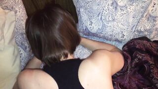 Older cougar asking him to fill her booty and this chab does.