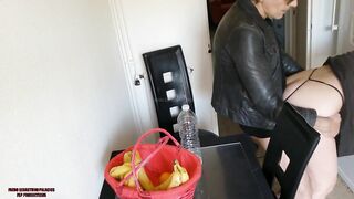 Stuck by my mother i'd like to fuck cougar Stepmom In Kitchen