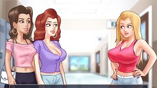 Summertime Saga Part 13: Spying On My mother I'd like to fuck Landlord Masturbating