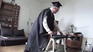 Well Caned Schoolgirl pt 1 of 4