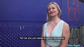 Czech blond, Lily is showing her melons for free and getting drilled for a lot of cash