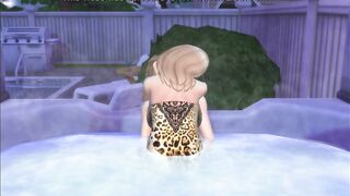 Sims 4:  Large Tit Mother I'd Like To Fuck Screwing Her Ex in a Sexy Tub