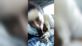 Super Sucker VS. Large Ebony Jock (Backseat Chronicles)