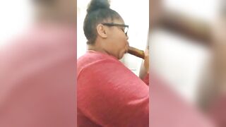 WALMART EMPLOYEE SUCKS THE FRUIT ROLL UP OFF MY WANG