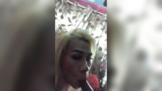 MALAY pondan JB suck previous to weddings party .