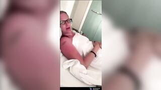 Stepmom shares hotelroom son please don't cum creampie