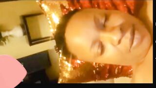 BREASTY AMATEUR BLACK mother I'd like to fuck or MAMMA Showing LARGE EBONY BREASTS 12