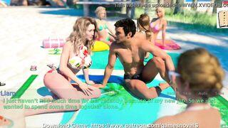 Mother and Wife Movie Scene 11 Nice-Looking Stepmother Youthful woman Married on the Beach with her Stepson and Stepdaughter Charming Family NTR Series