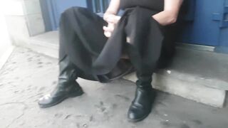 German Grandmother Show Bare