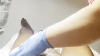 Large Ebony Shlong Gets Shaving By Mother I'd Like To Fuck BBC CFNM Bald Waxing