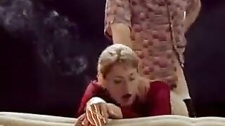 Sexy woman screwed during the time that that babe hawt smokin' Cigarette