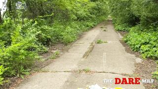 I had to cut off my clothing and walk a hardly any miles back to my car.