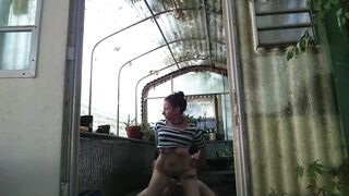 Farmer Dave makes Neighbors Wife Cum on Camera Angle 1