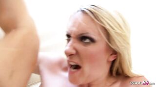 SCOUT69 - WHITE LARGE BUTT TEEN GAL LENGTHY 1ST RAW INTERRACIAL ANAL SEX