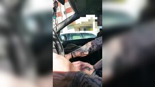 married hitchhiker touch my bulge