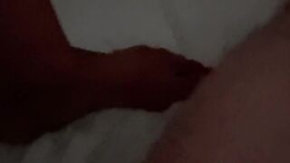 This Guy Put a Remote Dildo up my Booty then Banged my Feet Cum everywhere