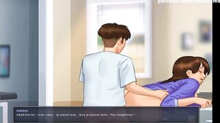 Summertime Saga all Sex Scenes Debbie Part 14 (Sub France)