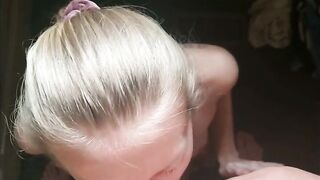 POV! Babysitter Wants a Jock Mouth Massage