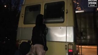 FIT Mother I'd Like To Fuck Lady Paris drilled at main road! StevenShame.dating