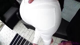 Mama golden-haired housewife gets  screwed by worker in her abode!