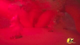 Underwater in Jacuzzi