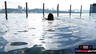 THAI SWINGER - Giant melons amateur Oriental mother I'd like to fuck POV sex on camera with her boyfriend