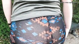 Mamma Biggest Booty Watch Thru Leggings Public Trail