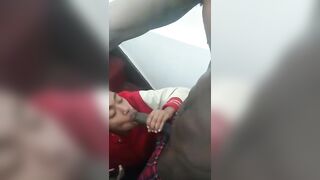 Married wife gives sloppy top to Bbc during the time that on the phone with her spouse Smh That Babe is Gooood