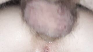 constricted butt creampie