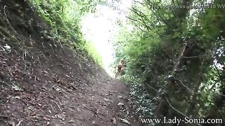 Lady Sonia peeing outside.mp4