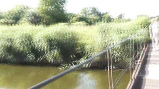 Messalina Clothed in Sun. Outside Outdoor. Bare Mother I'd Like To Fuck walks by bridge River. Naturist Nudist Woman Porn Movies - Tube8