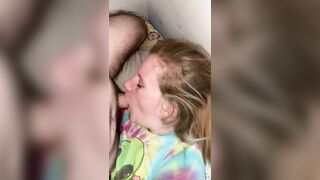 Cell phone deepthroat