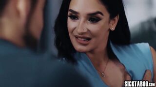 Breasty stepmom Sheena Ryder screws stepson and his depraved large shlong ally