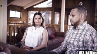 Latin Chick Vanessa Vega sucked schlong in front of the doctor to afford surgery