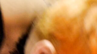 The sexually excited red-haired older wench cheerfully sucks a weenie in close-up & screwing hard! Hawt mama!