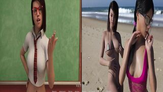 Foot of The Mountains - Holidays peculiar sex scenes with Rhonda, Ann and Melinda