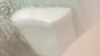 Surprising her in the shower