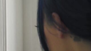 Stepmom Eve walks in on stepson Nathans room, jerking off to a picture of her (Nathan Bronson)