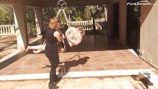 SADOMASOCHISM SLAVERY einfach die Oma mal aufgehaengt