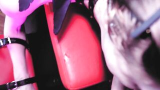 Mistresse Eva Latex and Large Excited Wang Screw Tranny Ekaterina Krieg Anal SADOMASOCHISM Femdom Maledom kink