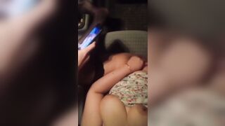 Dogging wife screw with stranger in car, bulky wife