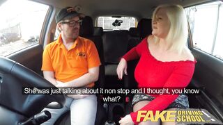Fake Driving School Breasty older mother I'd like to fuck sucks and bangs favourable instructor