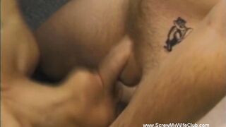 FUCK MY WIFE CLUB - Spouse Helps Stranger Screw His Sexually Excited Wife Pleasure Pont Of Time