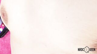 ASMR Mic in a Moist Snatch, Womb sounds whilst Licked to Climax 4K